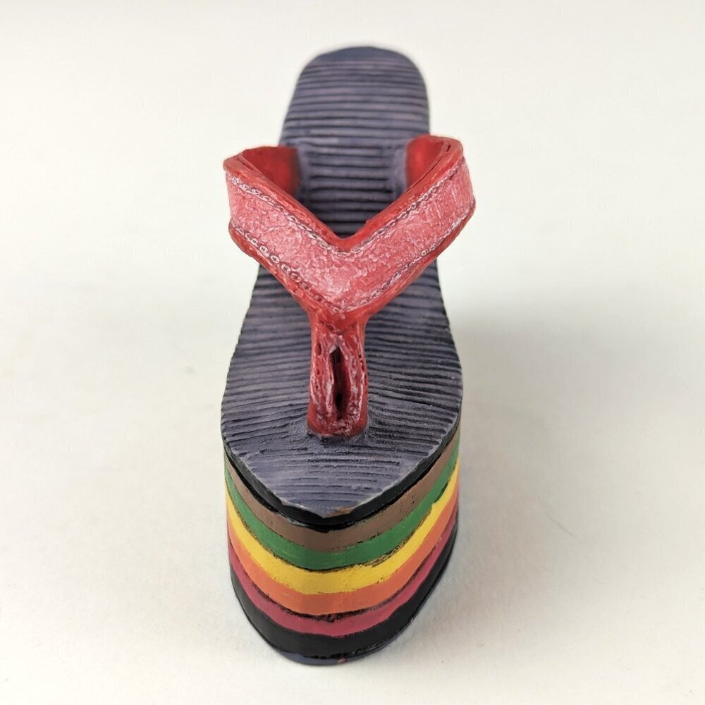 90s If The Shoe Fits Rainbow Sandal Figurine - Picture 2 of 5